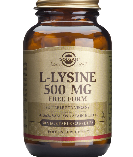 L-Lysine 500mg Solgar 50cps