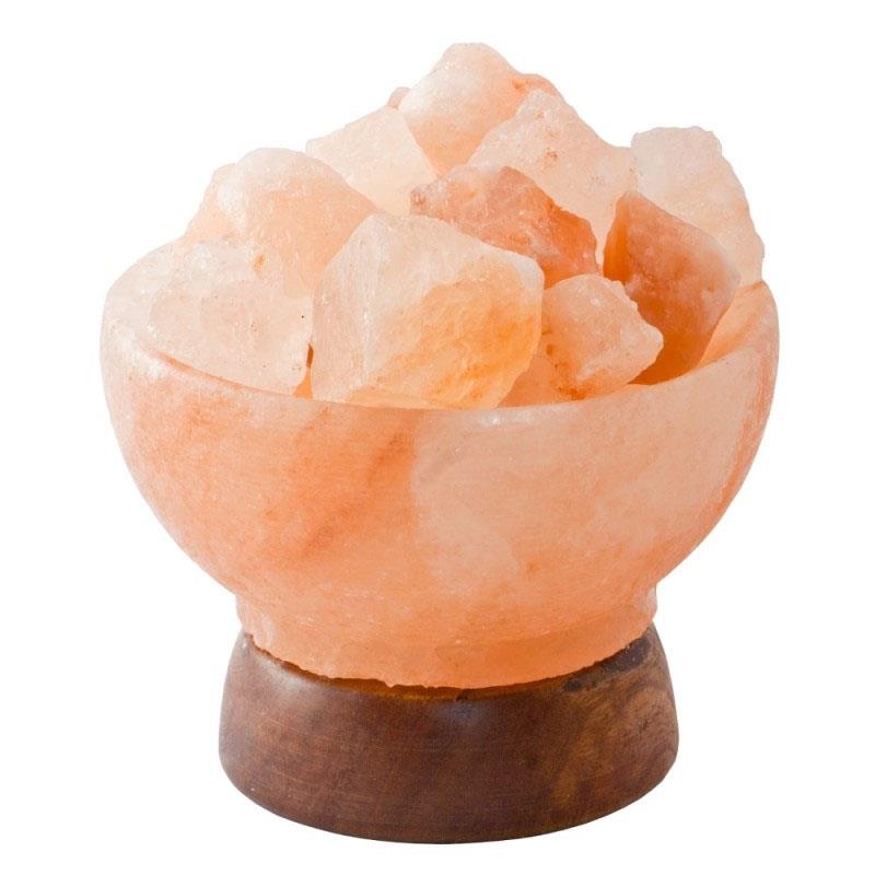 Lampa Electrica din Cristale de Sare Minge de Foc 1buc Monte