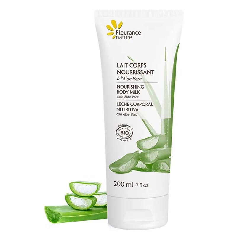 Lapte de Corp Nutritiv cu Aloe Vera  Bio 200 mililitri Fleurance Nature
