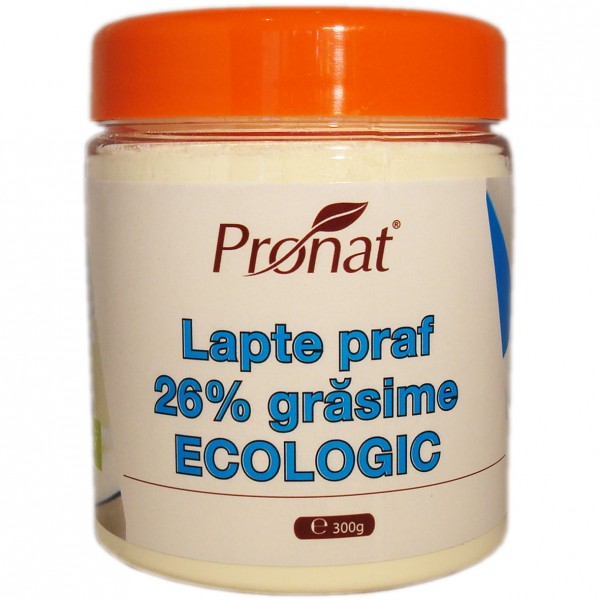 Lapte Praf Bio 26% Grasime Pronat 300gr