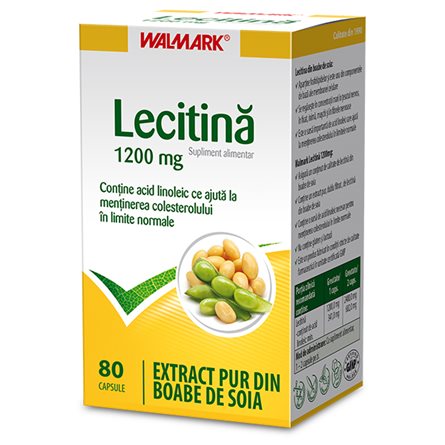 Lecitina 1200mg  Walmark 80cps
