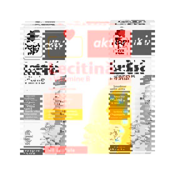 Lecitina 500 miligrame + Vitamine B si E 40 capsule Doppelherz