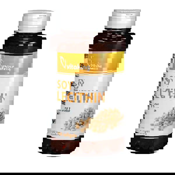 Lecitina Forte 1200 miligrame 100 capsule gelatinoase Vitaking