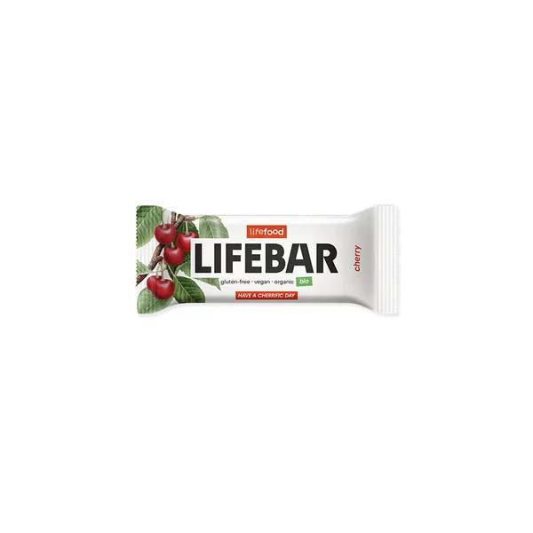 Lifebar Baton cu Cirese Raw Bio Lifefood 47gr