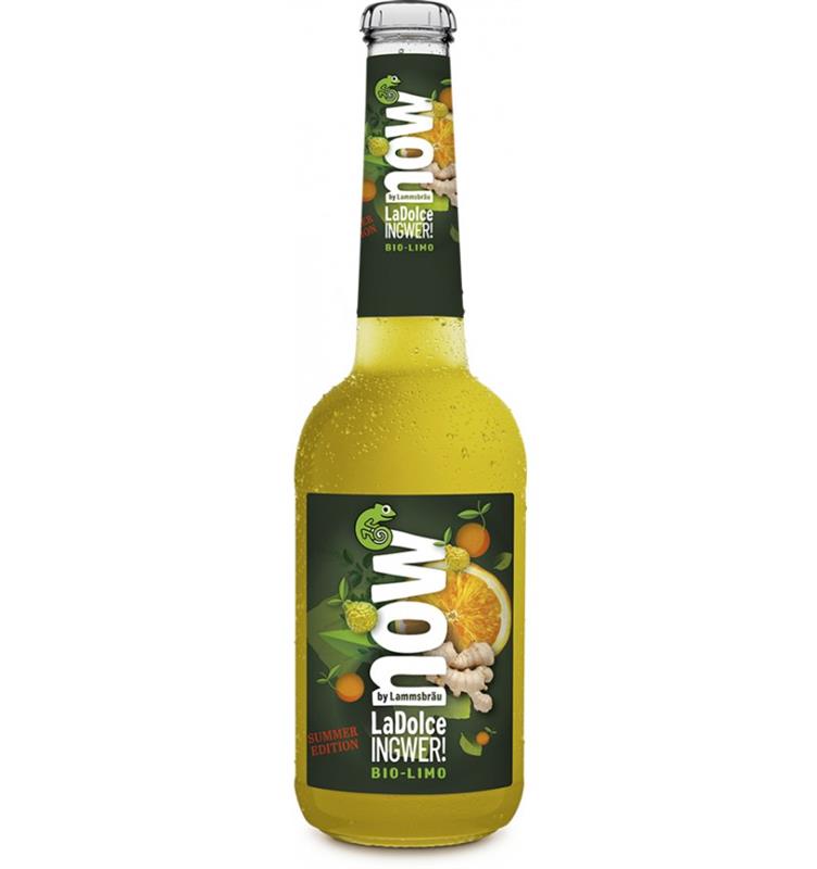 Limonada cu Portocale si Ghimbir Bio 330 mililitri Now