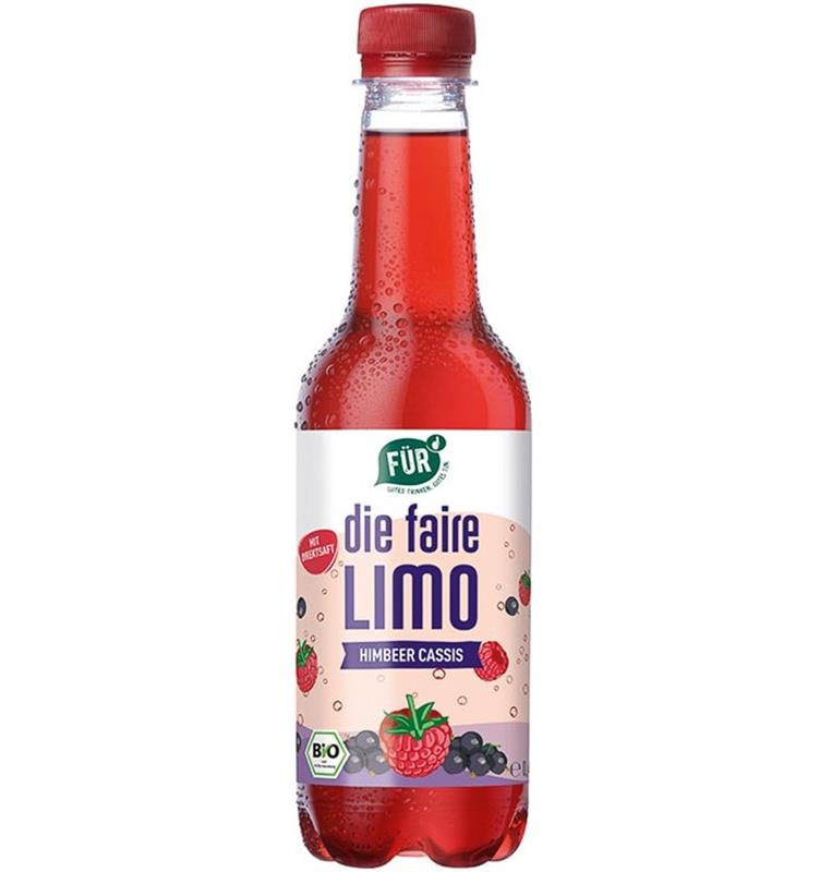 Limonada cu Zmeura Bio si Apa Minerala Naturala 430ml Voelkel