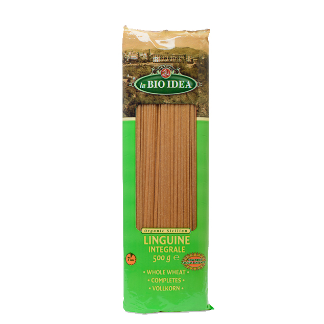 Linguine Integrale din Grau Dur Eco Idea 500gr