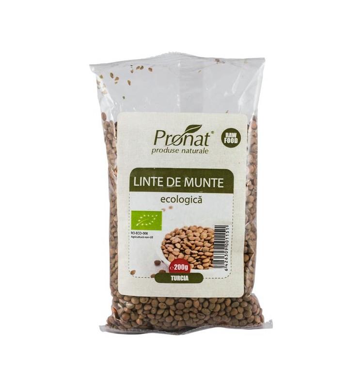 Linte de Munte Bio Pronat 200gr