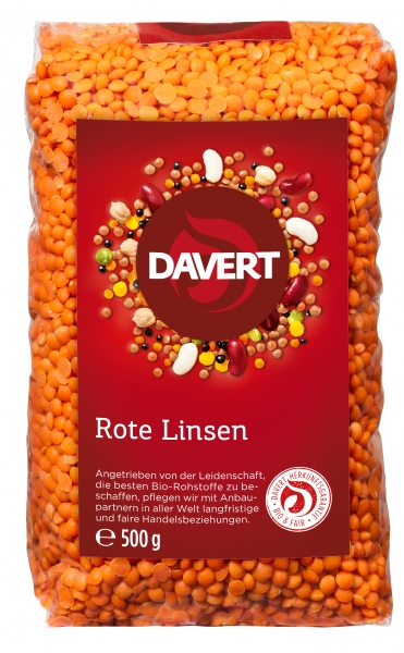Linte Rosie Bio 500gr Davert