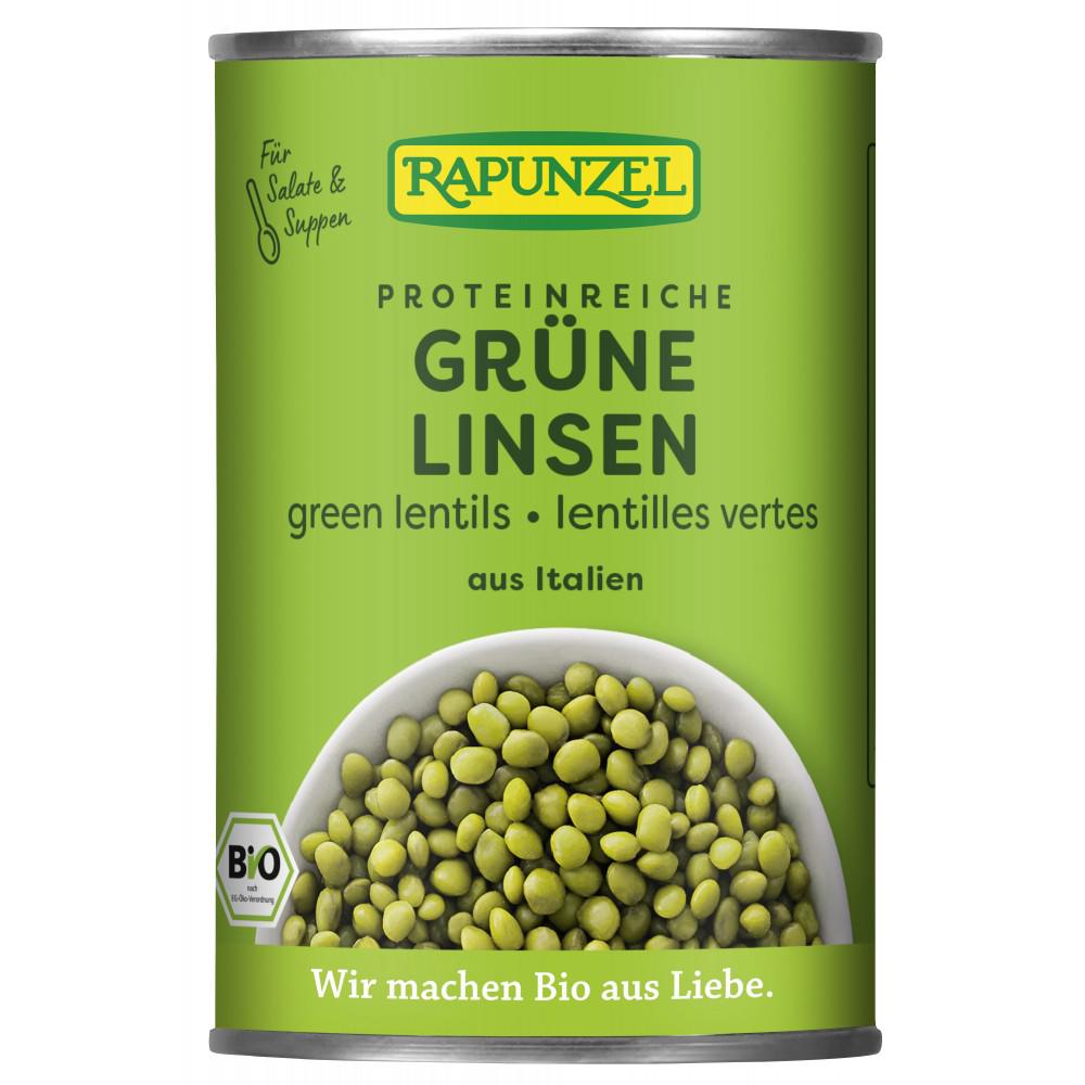 Linte Verde Bio Cutie Rapunzel 400gr