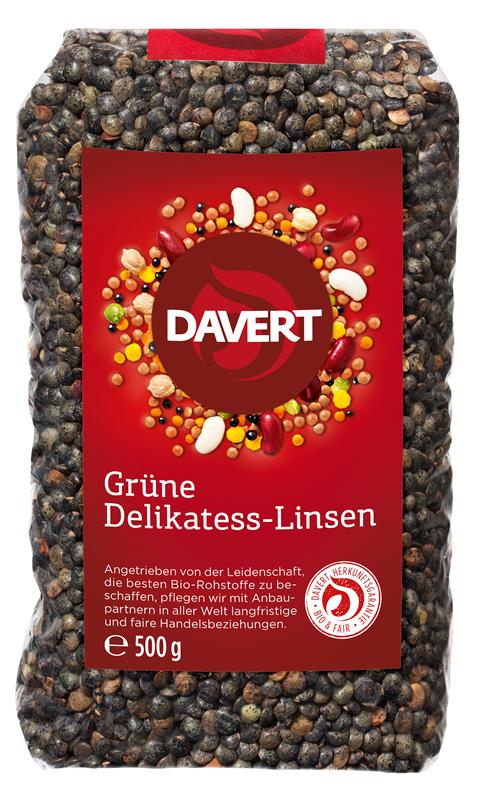 Linte Verde Bio Du Puy 500gr Davert