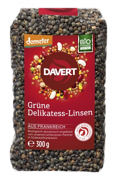 Linte Verde Demeter Bio 300gr Davert