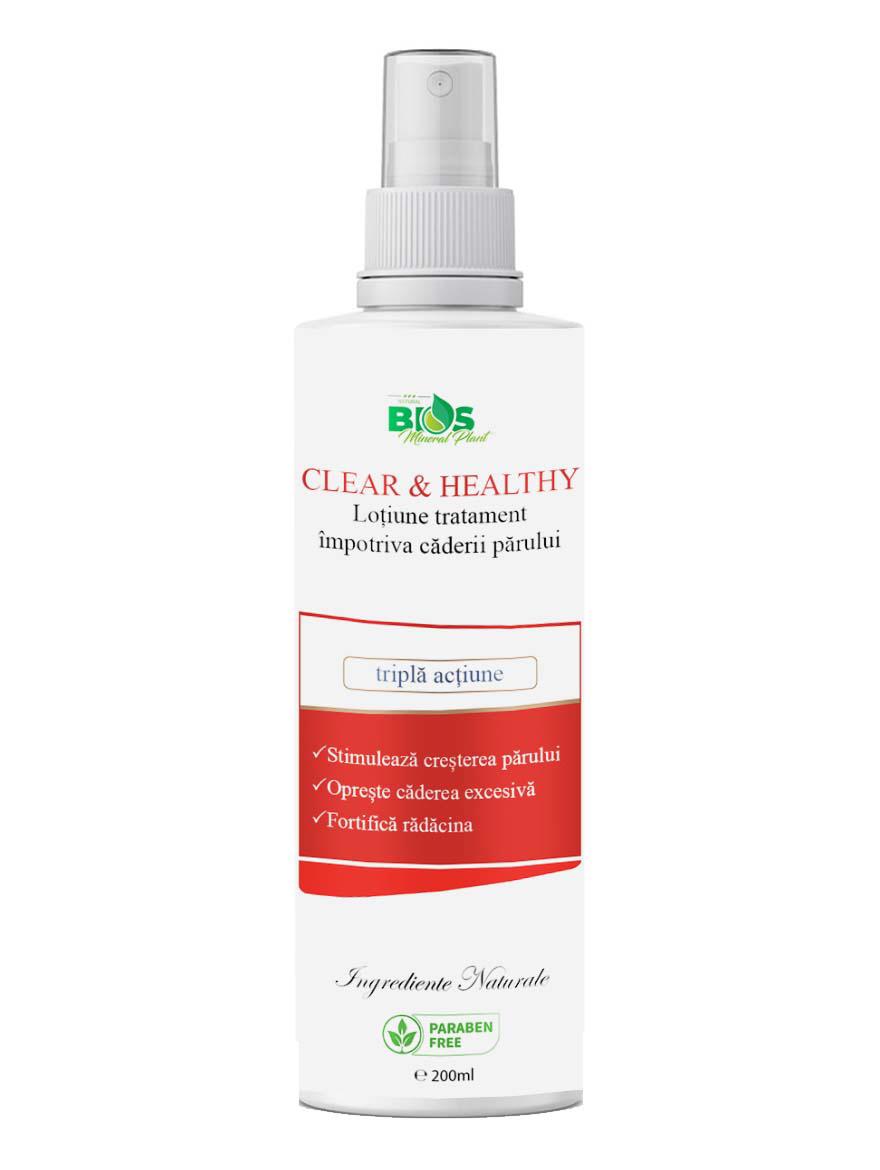 Lotiune Tratament Impotriva Caderii Parului cu Niacinamide 200 mililitri Bios Mineral Plant