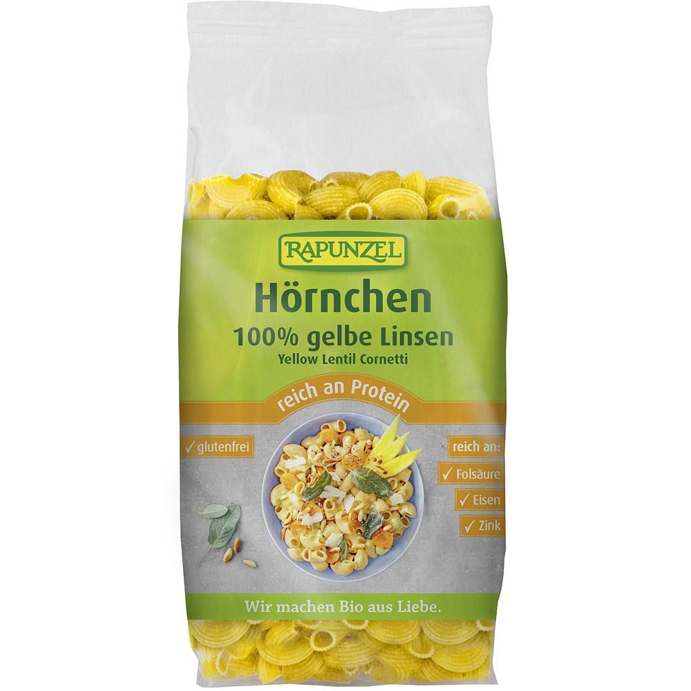 Macaroane din Linte Galbena Fara Gluten Bio 300gr Rapunzel