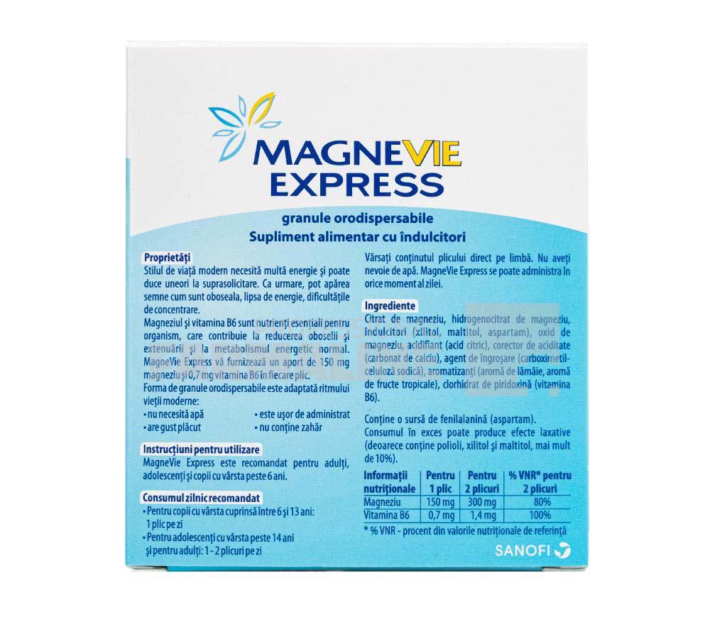 MagneVie Express 20 plicuri Sanofi
