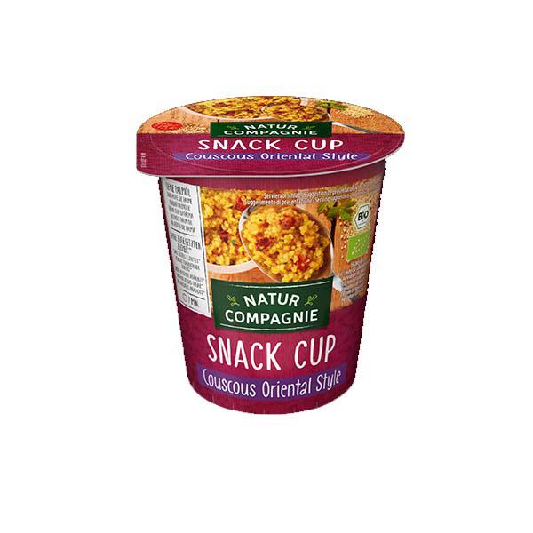 Mancare Bio la Pahar CusCus Gust Oriental Natur Compagnie 68gr