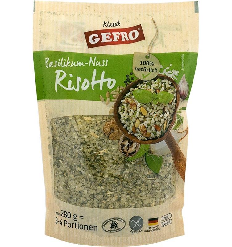 Mancare Risotto cu Busuioc si Nuca 280 grame Gefro