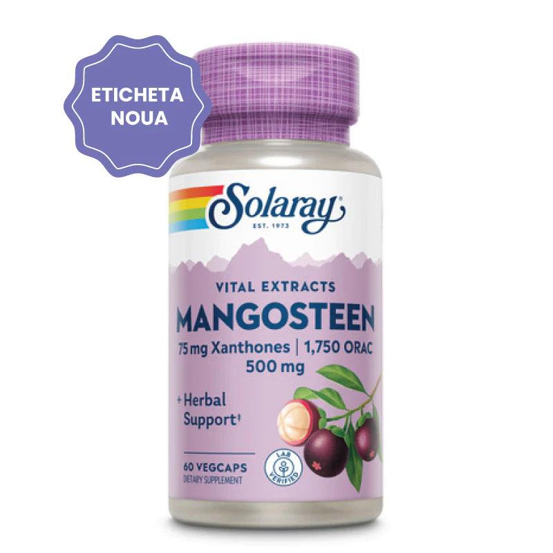 Mangosteen 500mg Solaray Secom 60cps