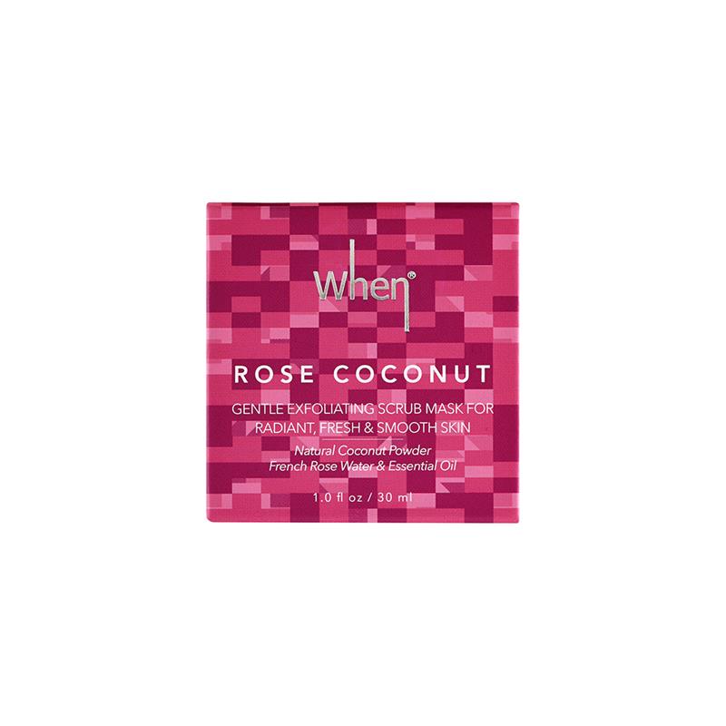 Masca Coreana Exfolianta pentru Ten Radiant Travel Size 30 mililitri When