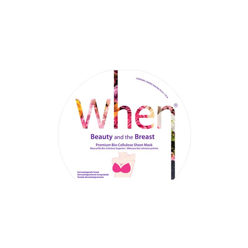 Masca Coreana Nutritiva din Bioceluloza pentru Fermitatea Sanilor 30 mililitri When