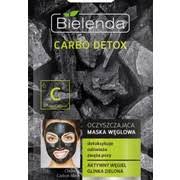 Masca de Fata cu Carbune Activ si Argila Verde pentru Ten Mix Bielenda 8g