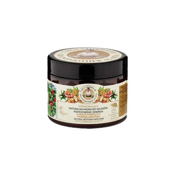 Masca de Par Naturala pentru Intarirea Radacinilor cu Ulei de Mustar 300 mililitri Bunica Agafia