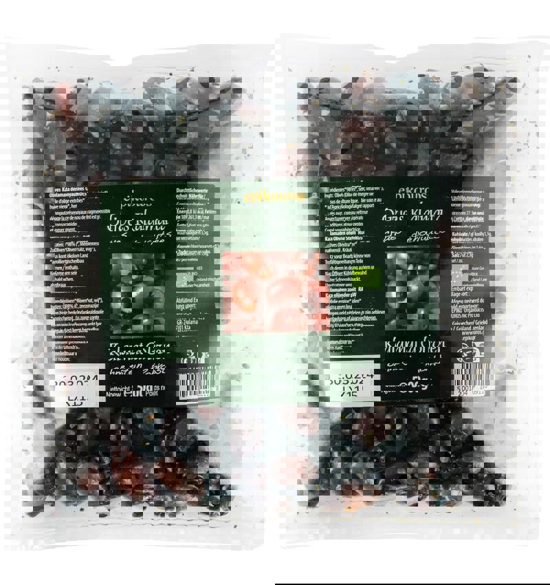 Masline Kalamata Crude fara Samburi Eco 500 grame Epikouros