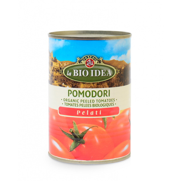 Rosii Decojite Conserva Eco 400gr Idea