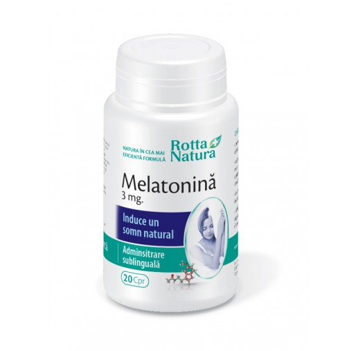 Melatonina 3mg Rotta Natura 20tb