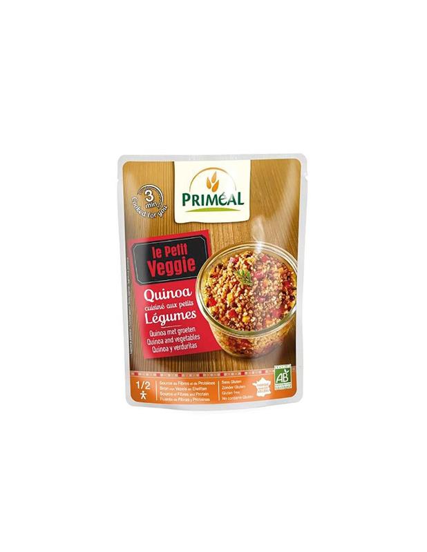 Meniu Gata Preparat Quinoa cu Legume Bio 220gr Primeal