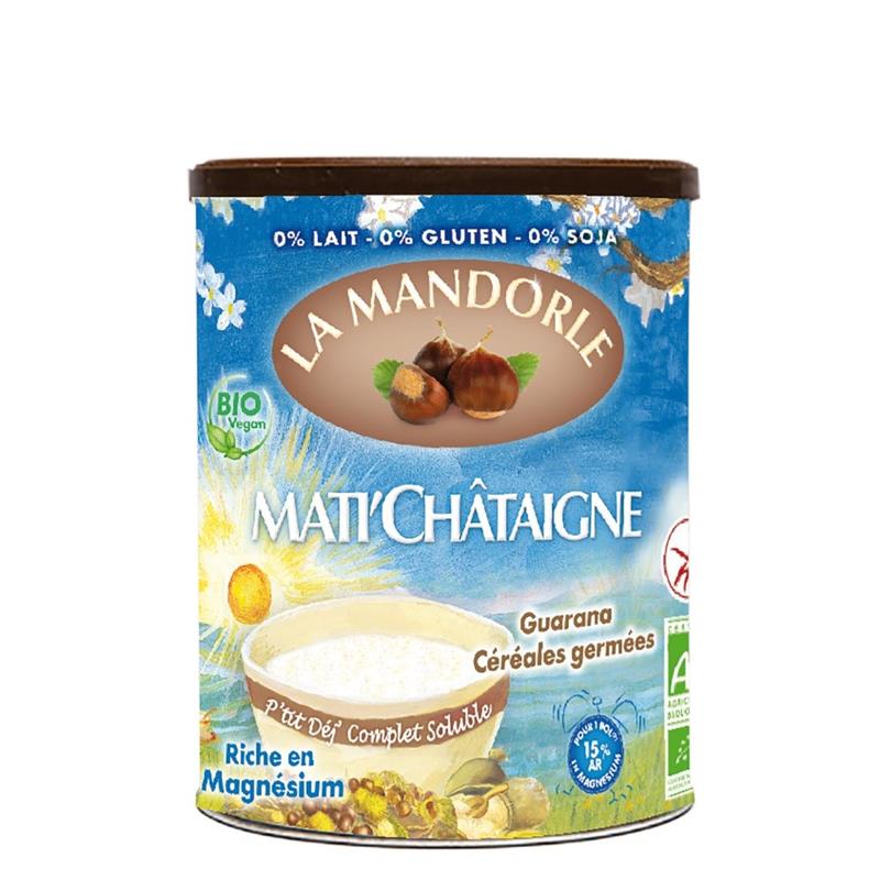 Mic Dejun Bio Instant cu Castane La Mandorle 400gr