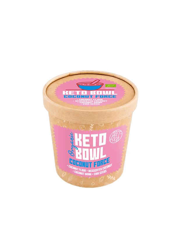 Mic dejun Keto Bowl Coconut Force Bio 70 grame Diet Food