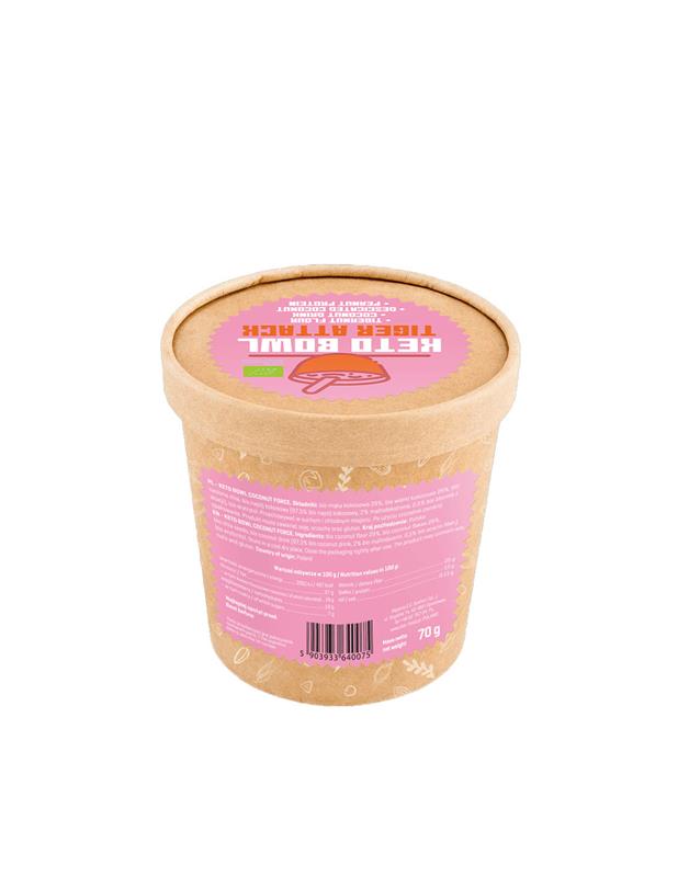 Mic Dejun Keto Bowl Tiger Attack Bio 70 grame Diet Food