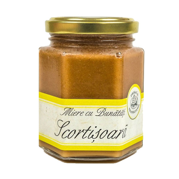 Miere cu Scortisoara Prisaca Transilvania 250gr