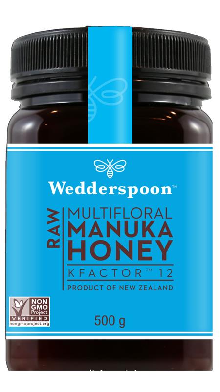 Miere de Manuka KFactor 12 RAW  Wedderspoon 500gr