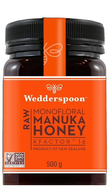 Miere de Manuka KFactor 16 RAW  Wedderspoon 500gr