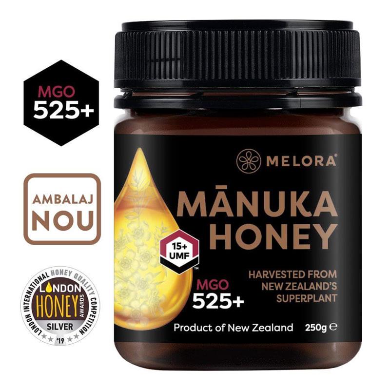 Miere de Manuka Melora MGO 525+ 250gr New Zealand