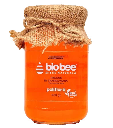Miere Poliflora 420 grame BioBee