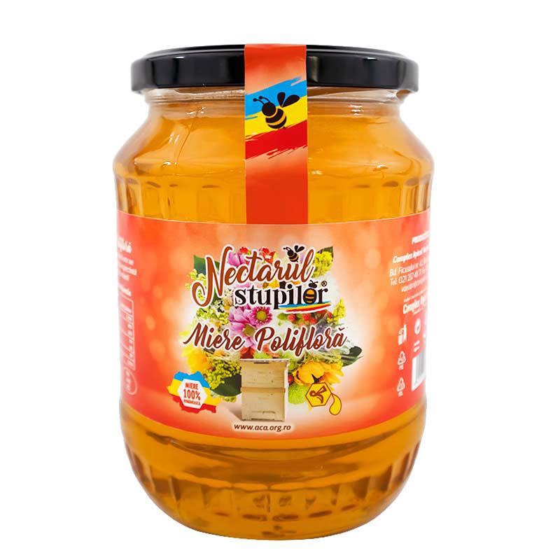 Miere Poliflora Nectarul Stupilor Complex Apicol 950gr