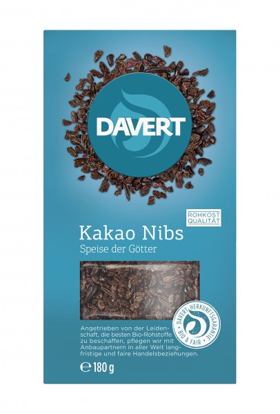 Miez din Boabe de Cacao Bio 180gr Davert