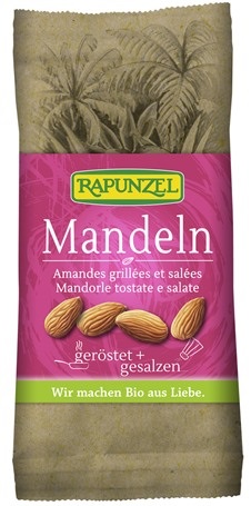 Migdale Bio Prajite si Sarate Rapunzel 60gr