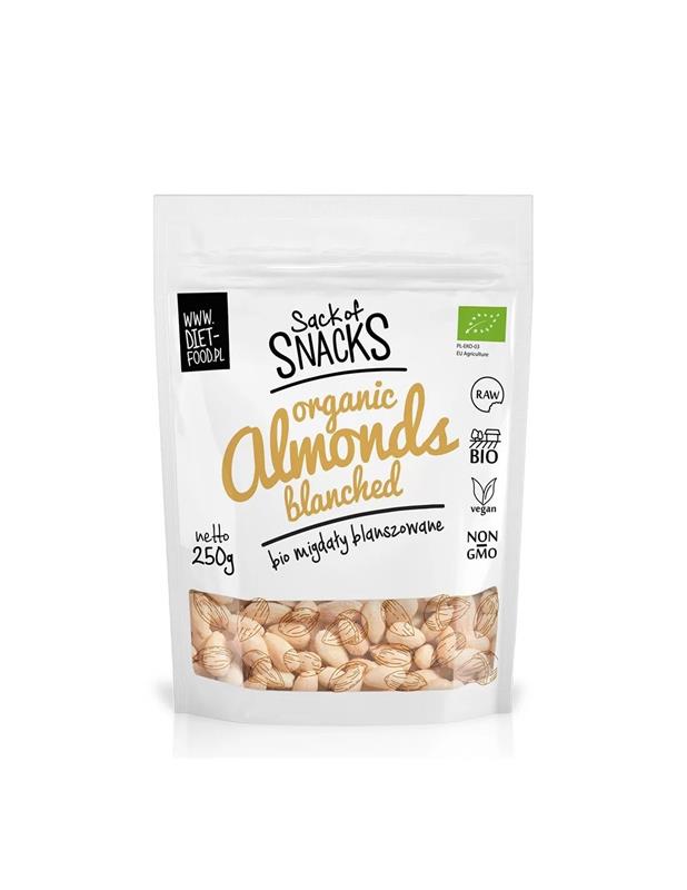 Migdale Blansate Bio 250 grame Diet Food