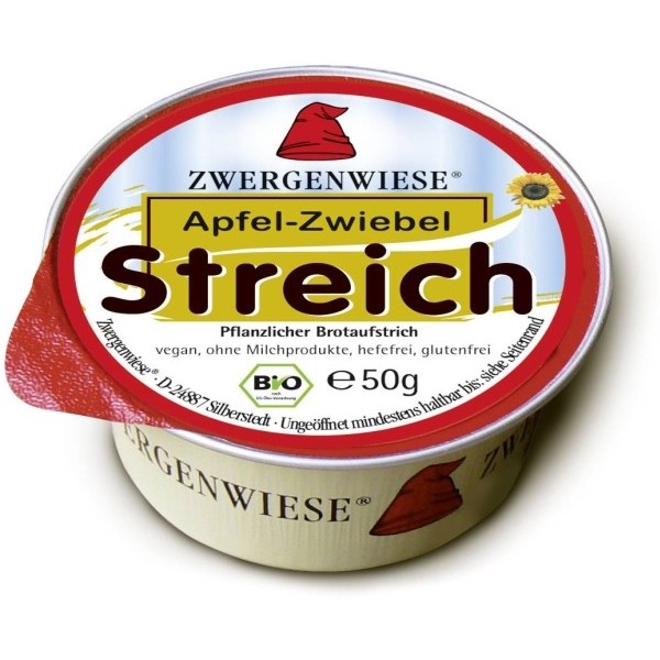 Mini Pate Bio Vegetal cu Mere si Ceapa Zwergenwiese 50gr