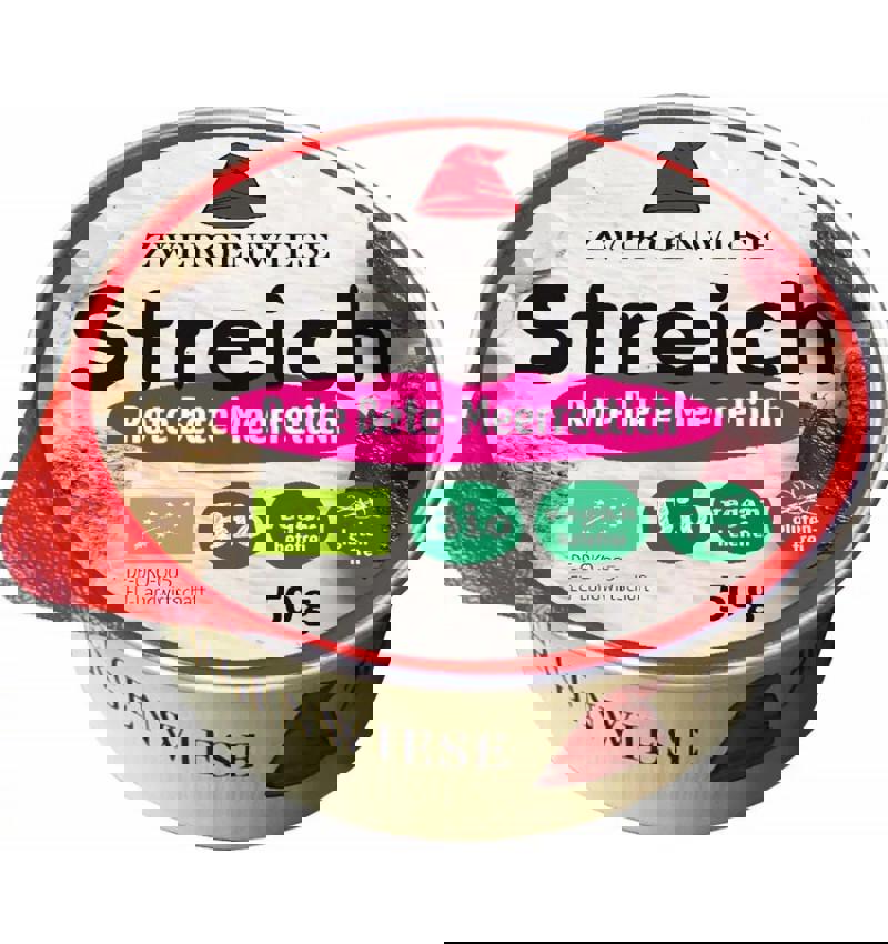 Mini Pate Bio Vegetal cu Sfecla Rosie si Hrean Zwergenwiese 50 grame