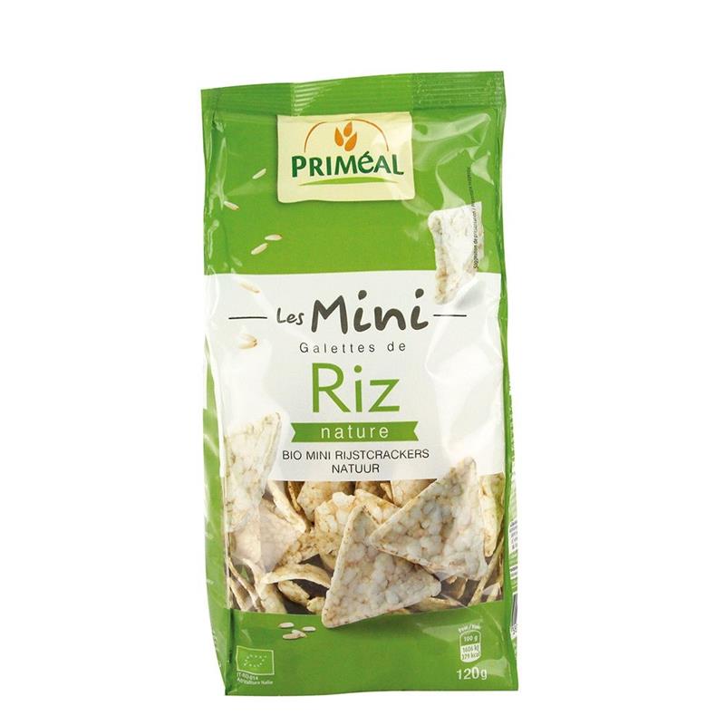 Mini Turte Bio din Orez fara Gluten Primeal 120gr