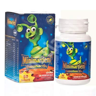 Minimartieni Imunactiv Portocale Walmark 50cpr