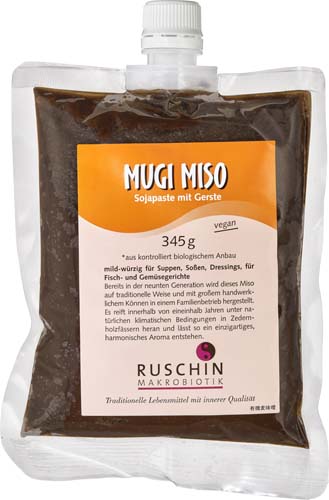 Miso cu Soia si Orz Bio Mugi 345gr Ruschin