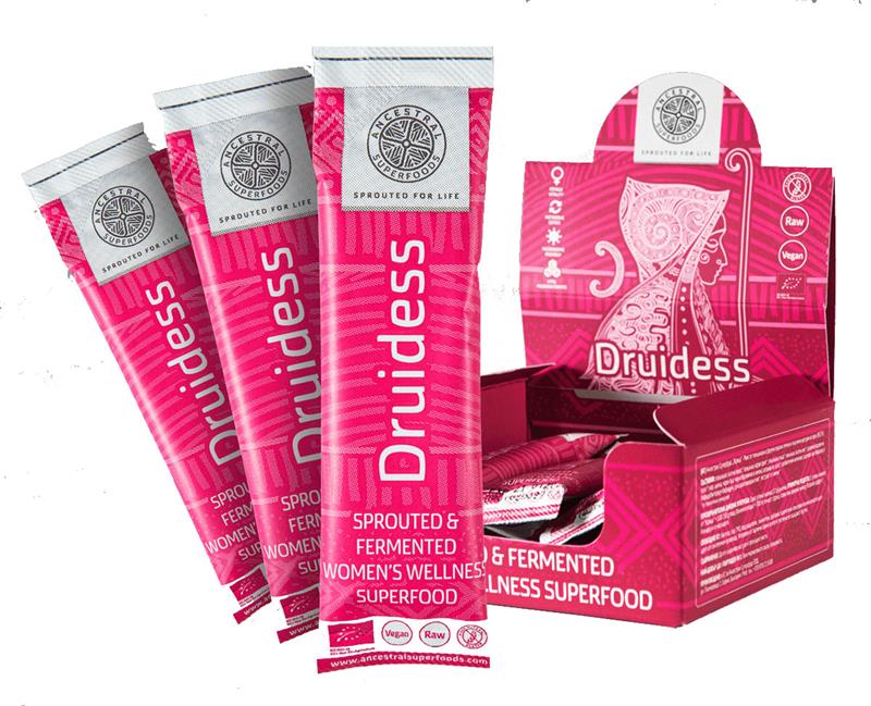 Mix Bio pentru Sanatatea Femeilor Druidess 10 grame x 10 plicuri Ancestral Superfoods