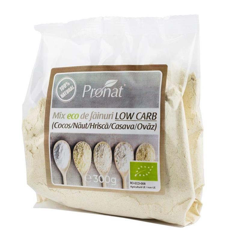 Mix de Faina "Low Carb" Bio 300gr Pronat