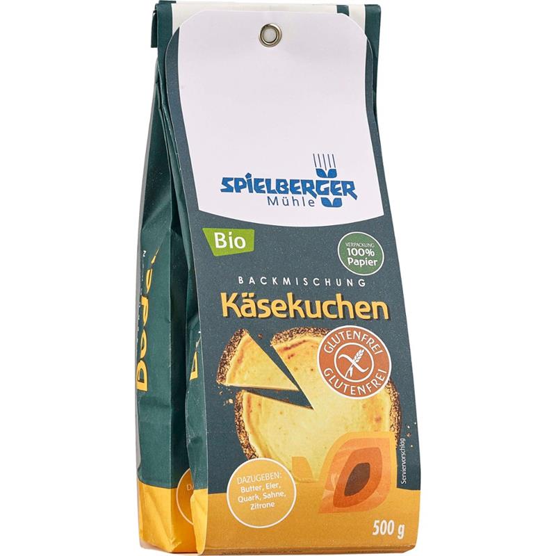 Mix de Faina pentru Cheescake Fara Gluten Bio 500 grame Spielberger